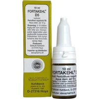 Fortakehl dråber D5 - 10 ml.