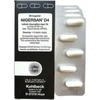 Nigersan kapsler D4 - 20 kapsler