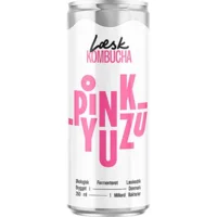 Læsk Kombucha Pink Yuzu Øko. - 250 ml.
