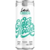 Læsk Kombucha Elderflower Øko. - 250 ml.