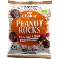 Snack bite dark peanut rocks 54% Øko. - 85 gram