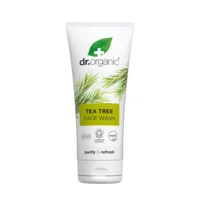 Dr. Organic Face wash tea tree - 200 ml.
