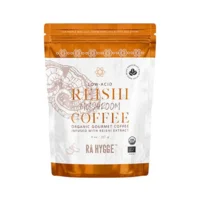 Kaffe m Reishi svampeekstrakt - hele bønner Økologisk - 227 gram