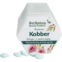 Kobber Berthelsen - 200 tabletter