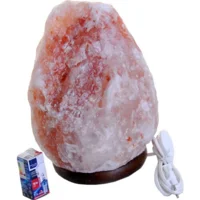 Himalaya salt lampe pink 4-6kg - 1 stk