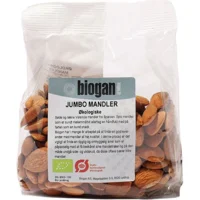 Mandler Jumbo Øko. - 200 gram