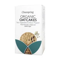 Havrekiks tang & sort peber Øko. - 200 gram