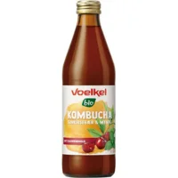 Kombucha Surkirsebær-Mynte Øko. - 330 ml.