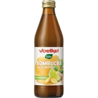 Kombucha Lime-Ingefær Øko. - 330 ml.