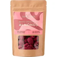 Mandler m. hvid chokolade, aronia & lemon Ø - 100 gram