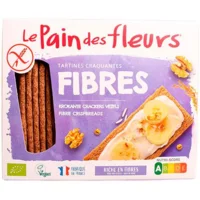Fiberknækbrød Økologisk - 150 gram