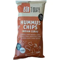 Hummuschips Indisk Karry Øko. - 75 gram