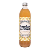 Ingefær & Citron saft Øko. - 500 ml.