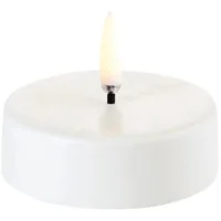 LED Fyrfadslys maxi, Nordic White, Smooth, 6,1x2,2