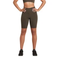 8" High-Waist Shorts Dark Olive str. S Motivate - 1 stk