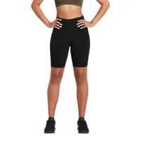 8" High-Waist shorts sort str. S Motivate - 1 stk