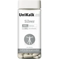 UniKalk Silver m. D vitamin - 180 tabletter 