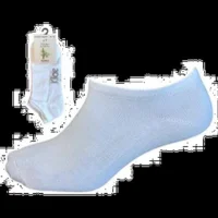 Comfort "Low Cut" Bamboo, Hvid, str. 43-46 - 1 pk.