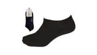 Comfort "Low Cut" Bamboo, Sort, str. 43-46 - 1 pk.
