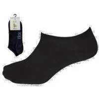 Comfort "Low Cut" Bamboo, Sort, Str. 35-38