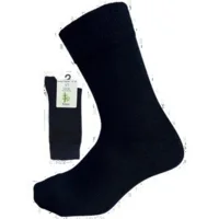 Bamboo - Diabetic & Comfort sock, Mørkeblå