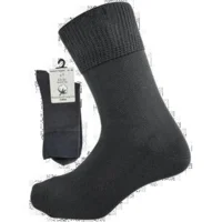 Cotton - Diabetic & Comfort sock, Grå, Str. 35-38