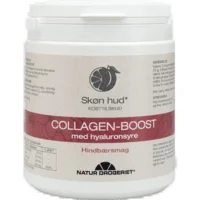 Collagen-boost med hyaluronsyre - Hindbærsmag - 350 gram