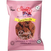 Double Chocolate Chip Cookies (2-pak) Øko. - 30 gram