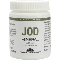 Natur-Drogeriet Jod Tabletter 400 Μg | 120 tabletter
