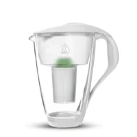 Glaskande 2,0l glas, hvid m. Alkaline Filter Dafi - 1 stk