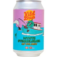 Mynte/stikkelsbær Øko. -  330 ml.