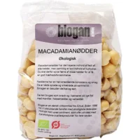 Macadamianødder rå Økoloigsk - 400 gram