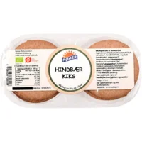 Kiks m. hindbærfyld Økologisk - 175 gram