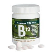 B12 125 mcg - 90 tabletter