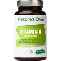 Vitamin A - Retinol palmitat - 60 kapsler