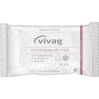 Vivag intimservietter 15 stk - 1 pk.