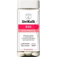 UniKalk Kids tyggetablet - 90 tabletter