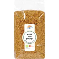 Rørsukker mørk Økologisk - 1 kg.