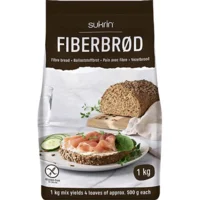 Fiberbrød glutenfri - 1 kg.