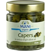Kapers i olivenolie Økologisk - 180 gram