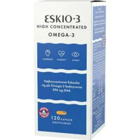 Eskio-3 High Concentrated omega-3 - 120 kapsler