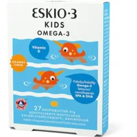 Eskio-3 Kids Chewable Omega-3 orange - 27 tabl.