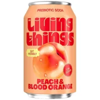 Peach & Blood Orange Soda - 330 ml.
