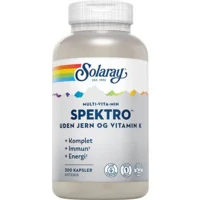 Spektro uden jern og Vitamin K - 300 kapsler.