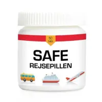 Safe - Rejsepillen - 50 tabletter.