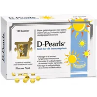 D-Pearls 20 mikrgram - 120 kapsler