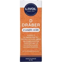 D-dråber til børn Livol - 10 ml.