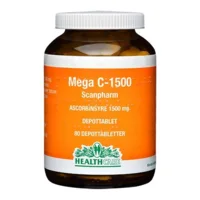 Mega C 1500 mg Health Care - 80 tabletter