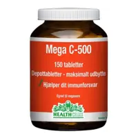 Mega C 500 mg Health Care - 150 tabletter