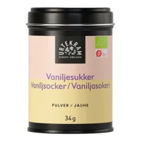Vanillesukker 10% Økologisk - 34 gram